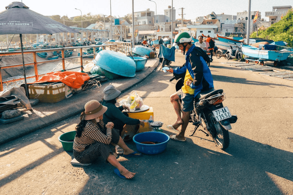 Buying a variety of fresh seafood directly from local fishermen in the early morning is an unforgettable experience (Source: Pexels)